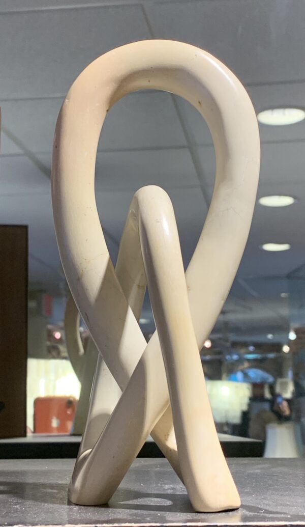 Soapstone Love Knot Sculpture