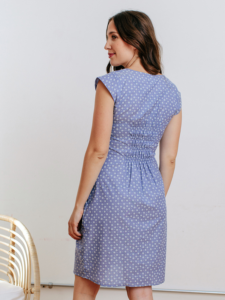 Artsy Traveler Dress Chambray - Image 2